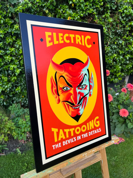 Electric Tattooing Sign